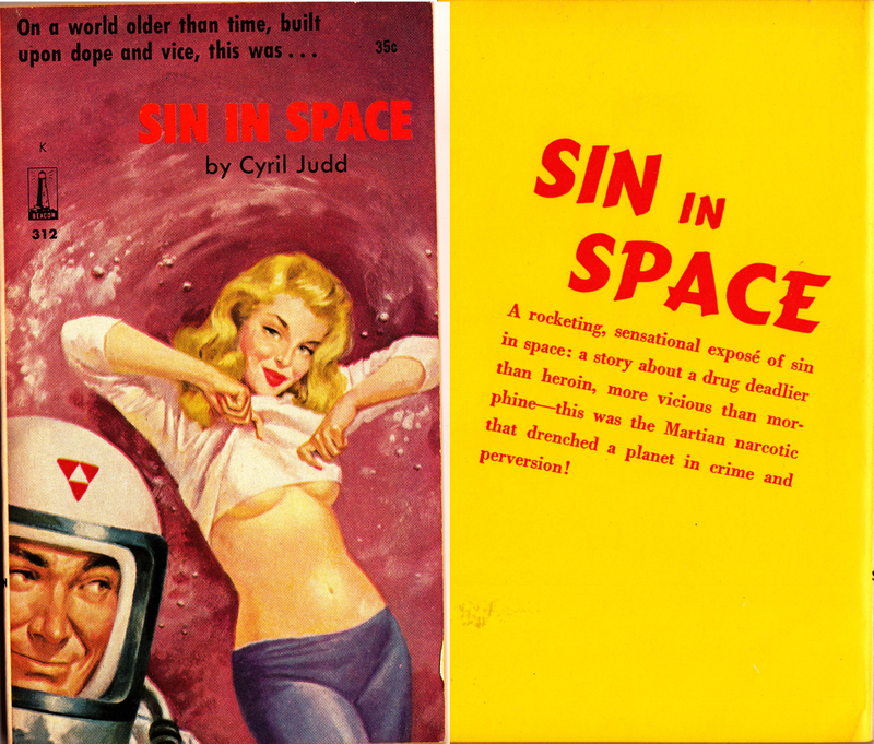 Illustration for article titled Pulp SF Book Covers That Channel Pure Id
